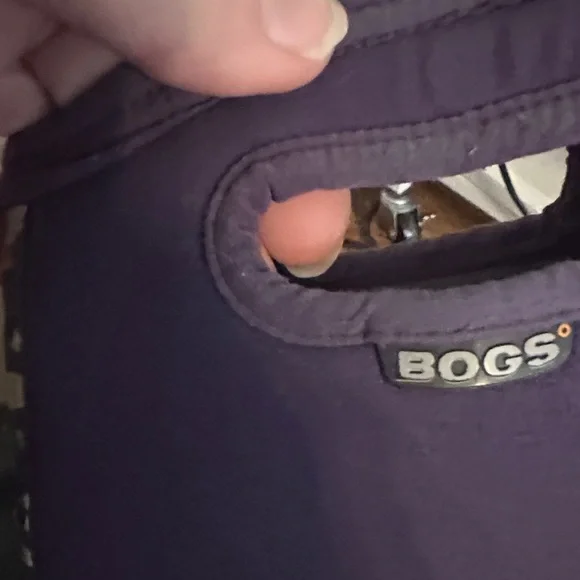 Bogs Dark Purple Boots - Picture 2 of 9